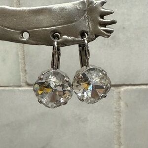 Sabika Classic Crystal Golf Earrings